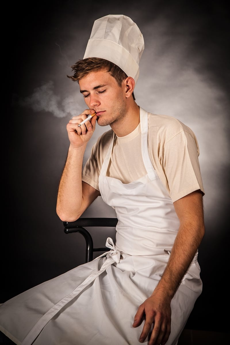 Chef with knife